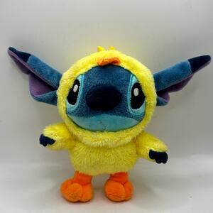 2025 Disney Lilo and Stitch Stitch In Chick Costume Plush Clip 6” Spring/ Easter